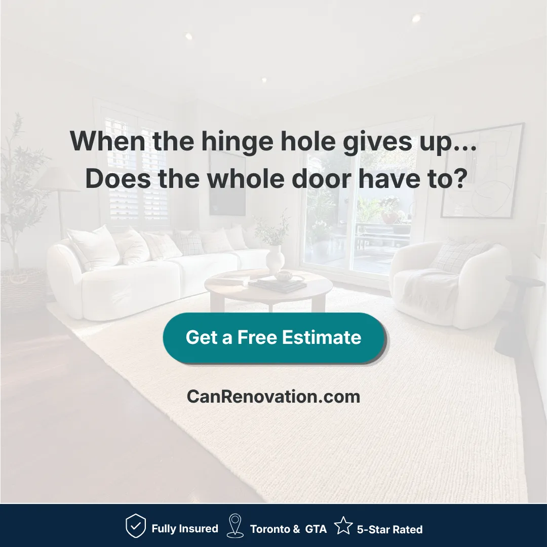 Cabinet Door Hinge Repair – North York